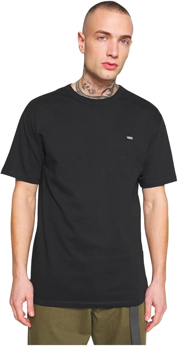 Vans Men's Classic Tee X-Small (Off the Wall Classic) Black