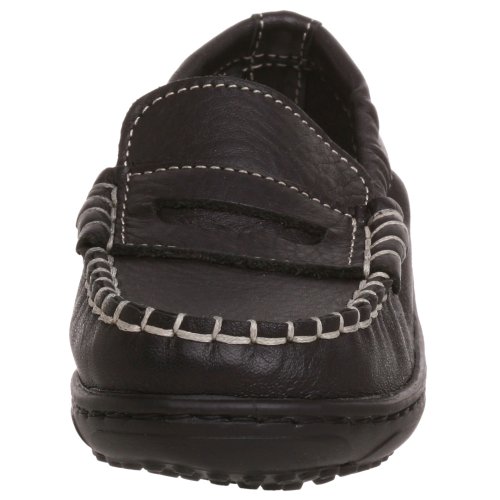 Naturino Toddler/Little Kid Polo Loafer,Black,27 EU (US Little Kid 10.5 M)2