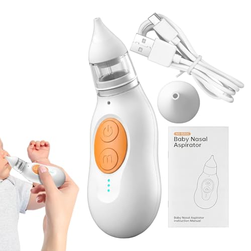 Aspirador Nasal Para, Limpiador Nasal Eléctrico – Aspirador para, ideal para guarderías, guarderías, casas, uso diario, viajes, hospitales, duchas y exteriores