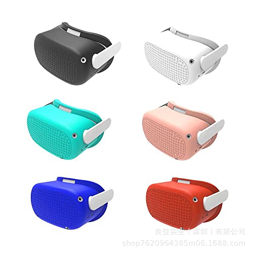Coque silicone Oculus Quest 2 bleu marine - Protection housse VR Case - 2