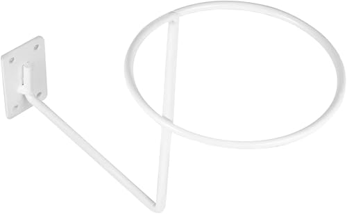 BESPORTBLE Soporte para bicicleta Soporte de baloncesto montado en la pared Estante de exhibición de deportes Soporte de pared de voleibol Soporte