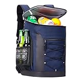 Guapisima 30L Kühlrucksack, Groß Kühltasche Rucksack Picknickrucksack Isoliert Cooler Bag, Bierrucksack Männer Frauen für Picknick/Strand/BBQs/Camping/Ausflügen