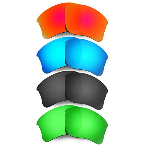 Verres polarisés pour Oakley Flak Jacket XLJ qui éliminent les reflets éblouissants