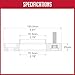 Wheel Accessories Parts 4 Pcs Hub Centric Wheel Spacers Adapters 5x4.5 5x114.3mm 20mm Thick 70.50mm Hub 1/2