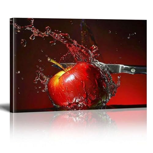Affiches de fruits rouges pour salon et salle de bain moderne