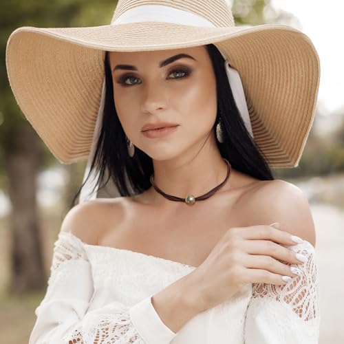 HUASAI Choker Necklace for Women Boho Necklaces Country Concert Outfits for Women Layered Western Choker Necklace Boho Cowgirl Jewelry Accessories Dress by HUASAI - Used condition - Image 6