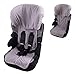 Babysanity Rivestimento copri seggiolino auto 9/36 e 15/36 kg in DOPPIA SPUGNA DI COTONE 100% colore Grigio