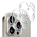 Produktbild Schutzfolie für Panzerglas Kamera für iPhone 15 Pro/15 Pro Max Kameraschutz, 2 Stück Kamerafolien für iPhone 15 Pro Kamera Schutzglas, HD Kameraobjektivschutz für iPhone 15 Pro Max Camera Protector