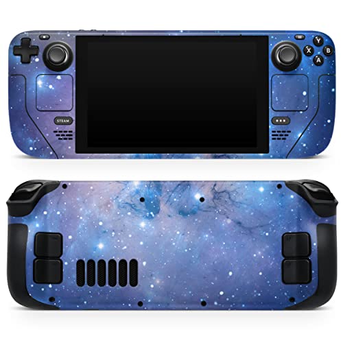 Design Skinz - Compatible with Steam Deck - Skin Decal Protective Scratch-Resistant Removable Vinyl Wrap Cover - Blue & Purple Mixed Universe