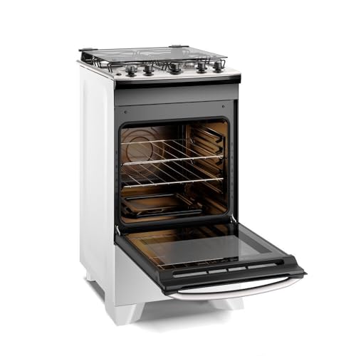 Fogão Electrolux 4 bocas Efficient com PerfectCook Branco FE4IB