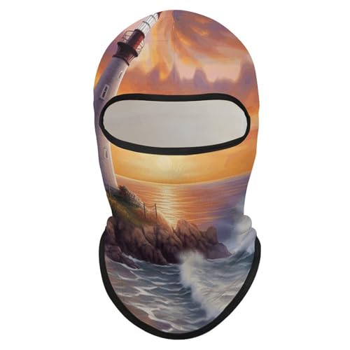 Balaclava para Hombres con Máscara de Invierno para Ciclismo, Ski y Deportes al Aire Libre, Protección Facial Multifuncional, Color Negro, Talla Unisex Adulto