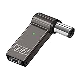 USB C to 7.4mm Laptop Charging Adapter Female Type C to Male DC 7.4 x 5.0mm Barrel Jack Plug Converter 100W PD Power Charger Connector Tips for 06TM1C Latitude Inspiron 14 14R 15 15R 5521 17 17R Dell