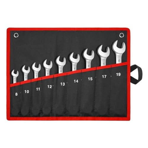 PFXNGMS Ratchet Wrench Set Key Ratchet Wrench Spanner Socket Tool Set Ratchet 5/6/7/8/9/12PCS Car Repair Tools Wrench Set Hand Tools Adjustable Spanner Widely Application