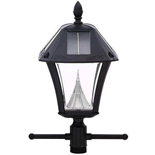 Gama Sonic Gs-105S-G Baytown Ez Anchor Lamp, Post, Bright White Led, Black #TOP2