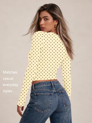 Image of Trendy Queen Womens Long Sleeve T Shirts Fall Fashion Basic Y2K Tops 2026