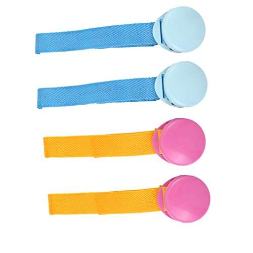 Generic Stroller Clip for Blanket Durable Pram Clip 4 Pieces Set Blue Easy to Use for Cover