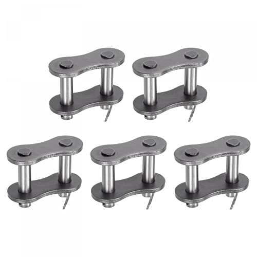 Uxcell A22011300UX0500 5Pcs #120 Chain Master Connector Link Roller cover