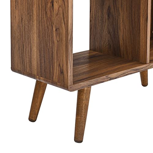 Modway Eei-5743-Wal Transmit 31" Wood Bookcase, Walnut #TOP2