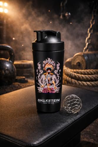 Image of Stainless Steel Gym Shaker Bottle 750ml | Leak Proof Protein Mixer Shaker | BPA Free | Metal Sports Water Bottle for Gym, Workout & Fitness