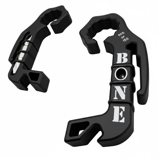Bone Opener EDC Keychain Multitool Serialized Collector's Edition