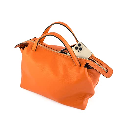 Sac à main cuir fermeture à glissière sécurisée pratique - 7