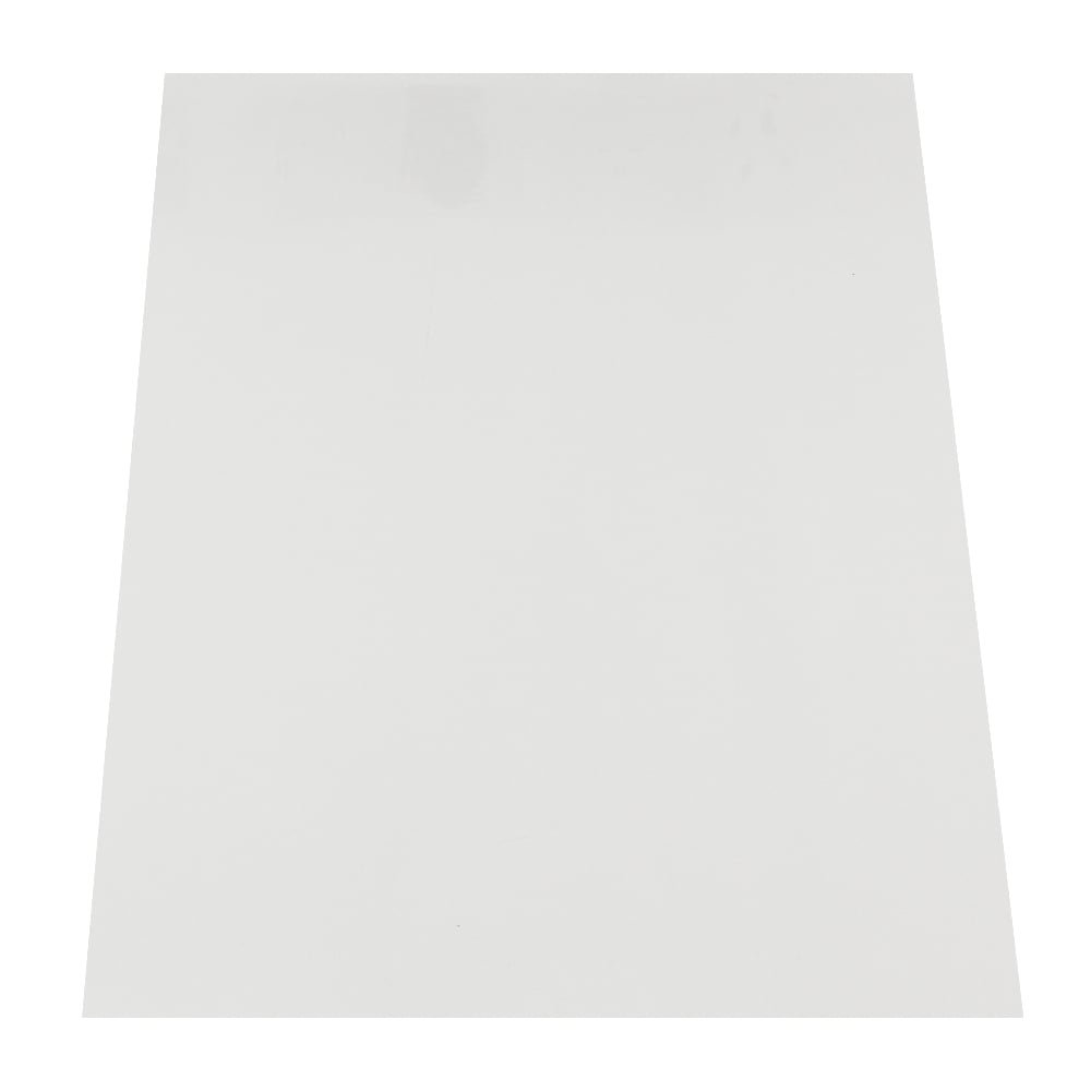 FerroFlex® A2 Flexible 3M Self Adhesive & Gloss White Dry Wipe Surface Ferrous Sheet for Walls, Office, Home and Creating Instant Surfaces Magnets Will Attract To - 10 Sheets