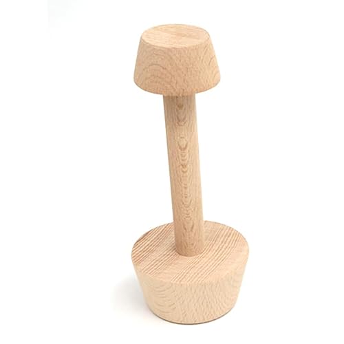 Egg Tarts Tamper, Wooden Double Side DIY Cake Shaping Kitchen