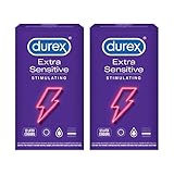 DUREX Extra Sensitive?? - Stimulating Condom 12 ct. 1 ea (Pack of 2)