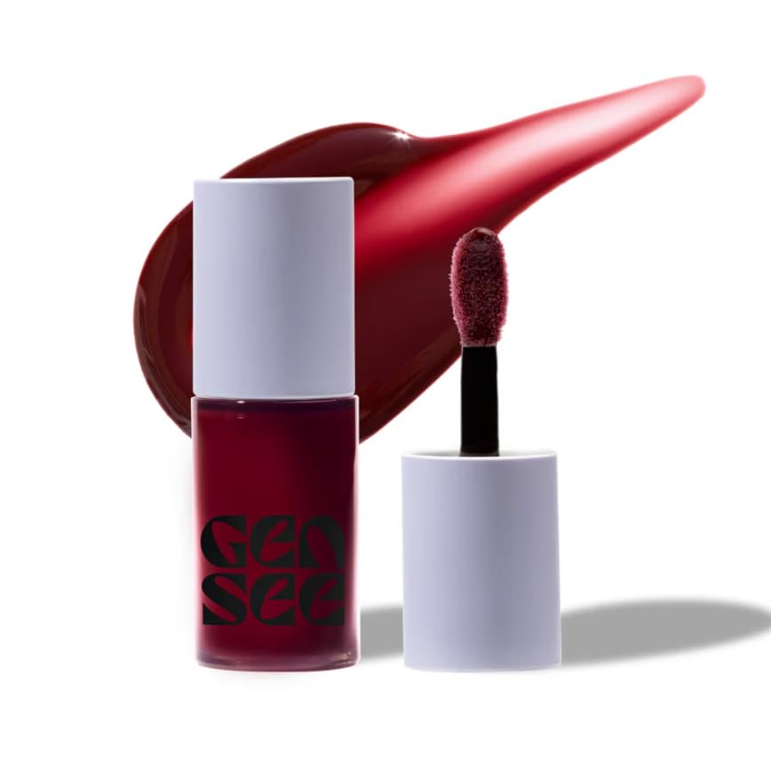 Gen See Seriously Jelly 24H Hydrating Lip Color - APERITIVO 04 (Sheer Black Cherry)