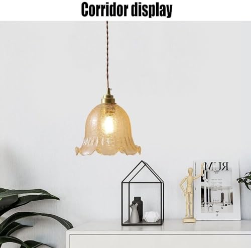 Iluminación ajustable para dormitorio con la lámpara colgante mini de vidrio creativo 3