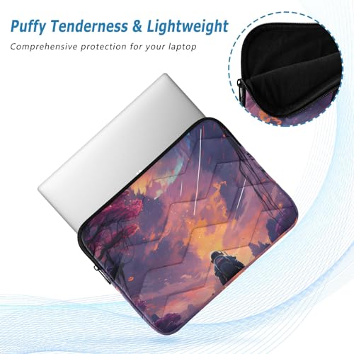 Funda para portátil con diseño de planeta astronauta 13-14 pulg miniatura 5