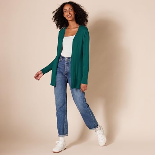 Image of Amazon Essentials Women's Lightweight Long Sleeve Open-Front Cardigan Sweater (Available in Plus Size)