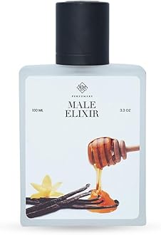 XLNC Le Male Elixir Perfume for Men, Premium Long-Lasting Fragrance with Lavender, Mint, Vanilla & Honey Notes, Fresh Extrait de Parfum for Men, 100ml