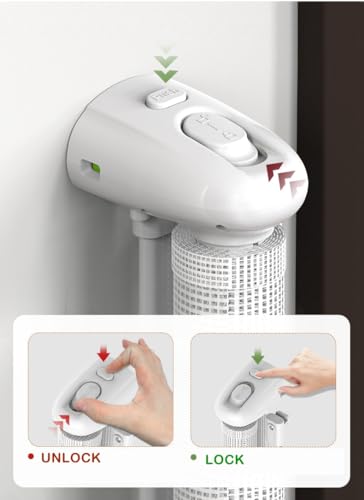 Mikitutu Portão Retrátil Extra Largo Para Bebês, Escada Cães De 33