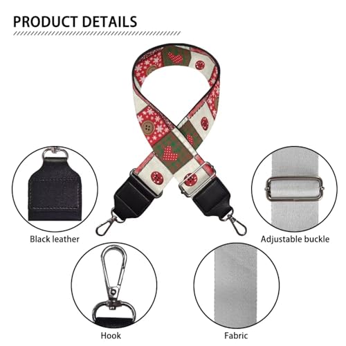 Image of Jeiento Wide Purse Strap Wide Shoulder Strap Adjustable Replacement Belt Soft Guitar Shoulder Straps for Women Girls Gifts