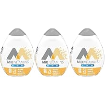 MiO Liquid Flavor Enhancer with Vitamins B3, B6, B12-3 Pack brought by Southwind Enterprises Orange Vanilla