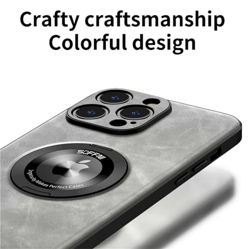 Coque iPhone 14 Pro avec anneau rotatif 360 antichoc et support magnétique - 6