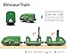 Battery Operated Train Set for Wooden Track, Motorized Train Toy for Kids, City Trains Vehicle Compatible with Thomas & Friends, Brio and Chuggington