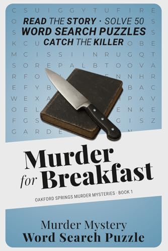 Murder for Breakfast: A Cozy Murder Mystery Word Search Puzzle