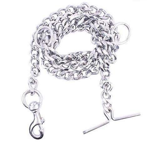 Woofy Dog Chain Leash 60 Inch Length Super Chain Leash Heavy Hook Pet Durable Chain (Large) (B0BKLN1616) Amazon Price History, Amazon Price Tracker