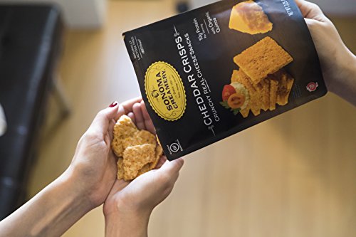 Sonoma Creamery Cheese Crisps - High Protein, Low Carb, Gluten Free & Keto Friendly - Variety Pack (Includes Cheddar, Bacon Cheddar, & Parmesan), 10 Ounces Each (3 Count) #TOP4