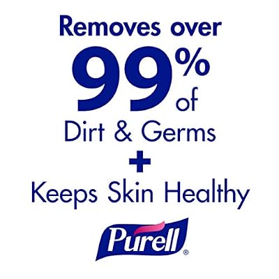 PURELL Advanced Hand Sanitizer Soothing Gel, Fresh Scent, 2 fl oz Travel Size Flip-Cap Bottle (Pack of 6), 3156-04-EC