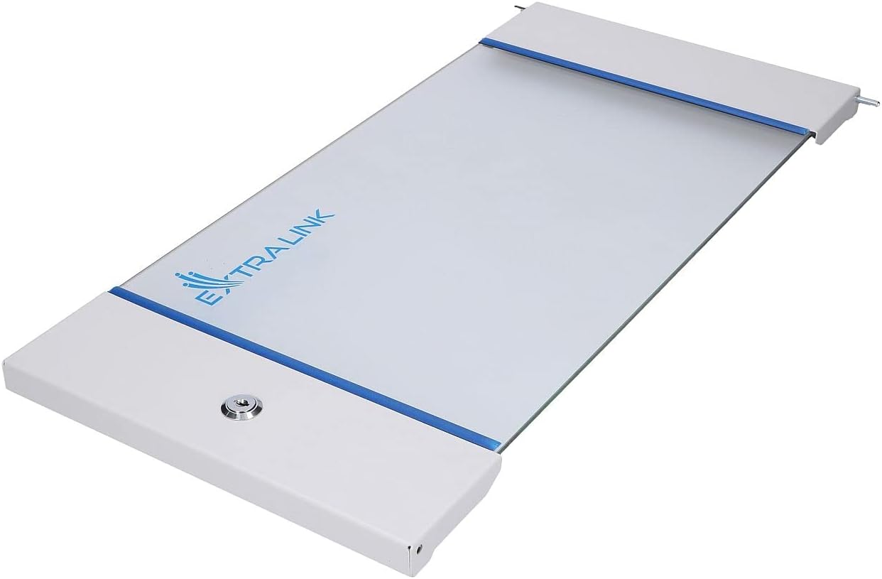 Top-down view of the Extralink EX.8567 rack, highlighting the ventilation perforations.