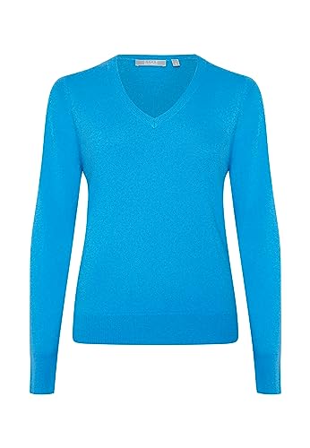 Women's 100% Cashmere V-Neck Sweater, Regular Fit, Premium Knit Jumper for Autumn and Winter2