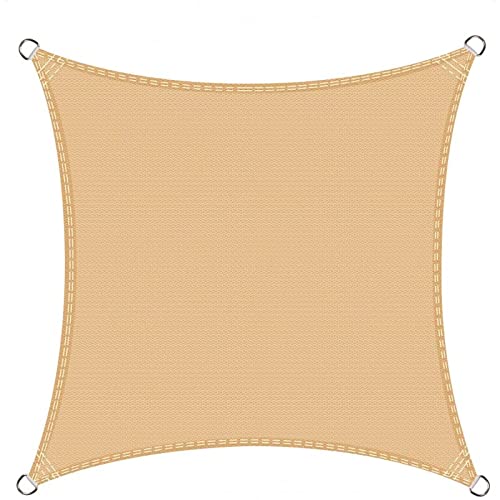 Vela ombreggiante quadrata m 6x6 SABBIA