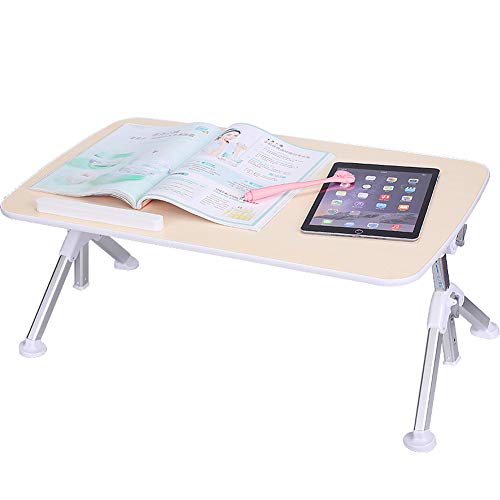 Preisvergleich Produktbild CTGAB laptoptisch- Multifunktionstisch Tragbar Höhenverstellbar Und Winkelverstellbar Laptoptisch Laptopständer Betttisch Für Sofa, Bett, Terrasse, Balkon, Garten Usw A (größe : 60 * 33cm)