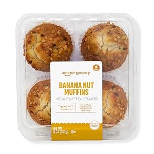 Amazon Grocery, Banana Nut Muffins,...
