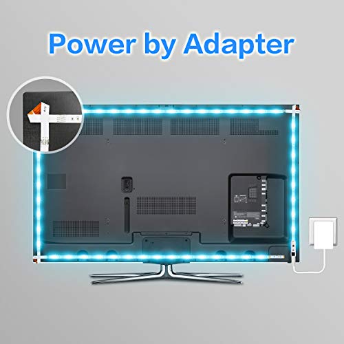 Bason Lighting Led Tv Backlight,Bason Strip Lights With Remote For 75-82In Tv, 4096 Diy Color Changing Lights, Smd 5050 Leds Tv Bias Lighting With Power Supply, Upgraded, Ultra-Long, For Tv. #TOP3
