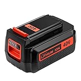 LBXR36 40 Volt 3.0Ah Replacement Battery Compatible with Black and Decker 40V Lithium Battery...
