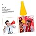 BESPORTBLE 6pcs Football Game Cheer Prop Material Megaphones for Party Favors and Celebrations